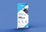 do eye catching retractable roll up banner or feather flag